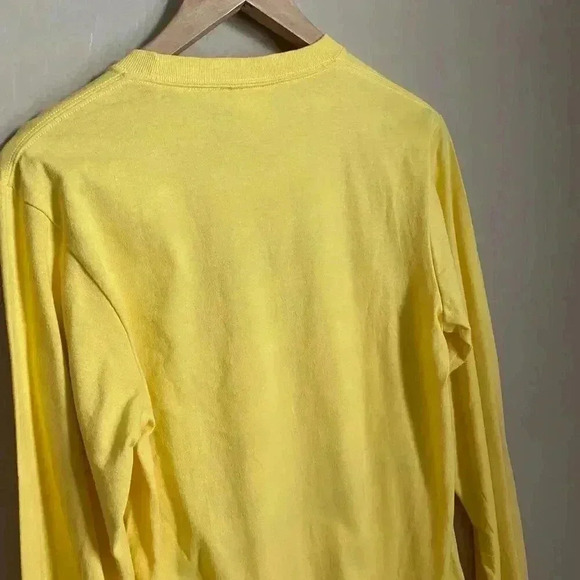 Petals &‎ Peacocks Long Sleeve T-shirt Yellow Size Small - Picture 12 of 13